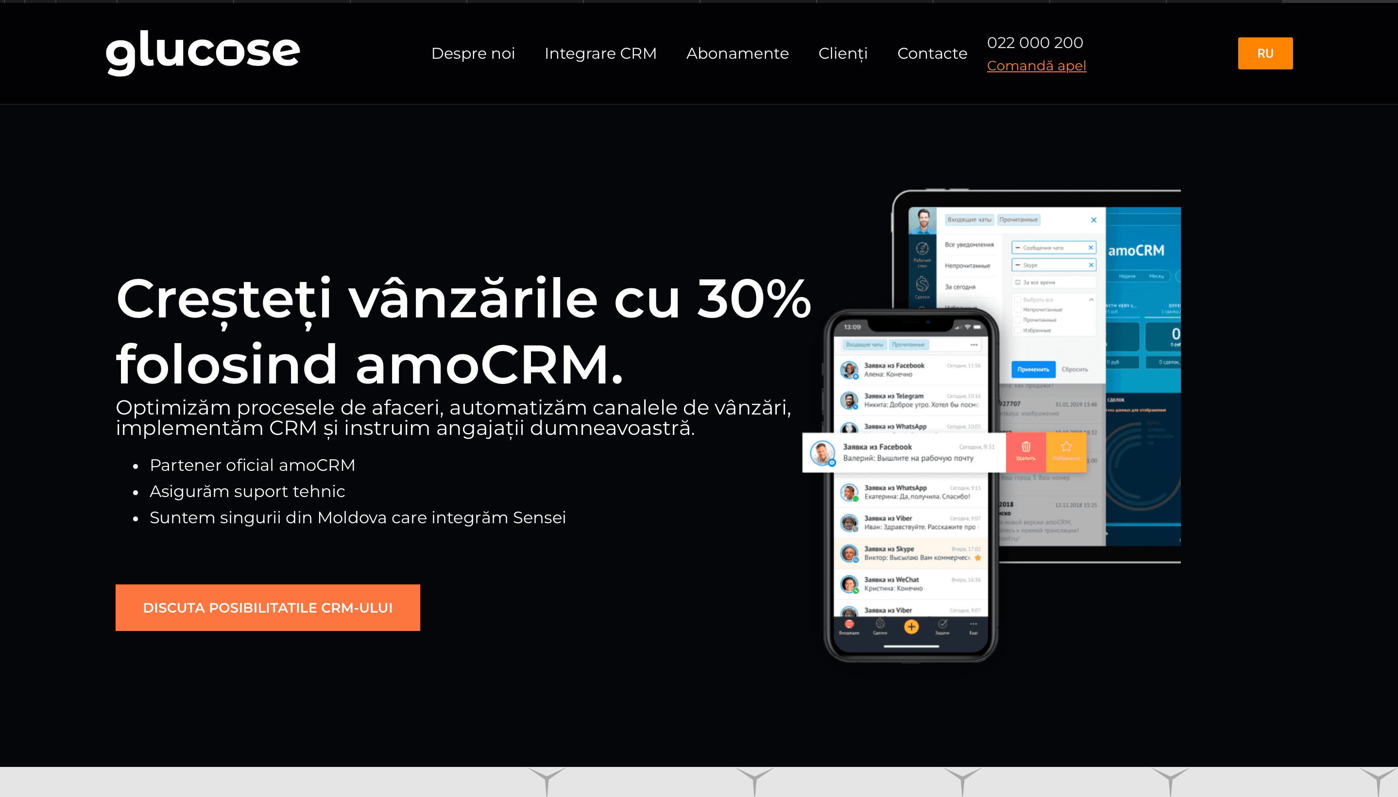 Glucose CRM