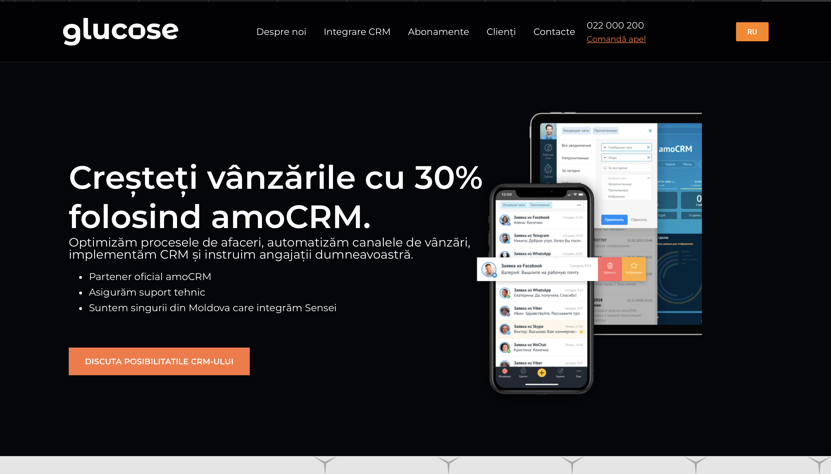 Glucose CRM
